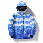 Naiste suusajope lumelauamantel, kapuutsiga talv sooja isolatsiooniga m&auml;gede v&auml;lisport veekindlad tuulekindlad suusajoped naistele S sinine