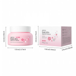 LAIKOU 60g Japan Sakura Essence Cream Cherry Blossom n&auml;okreem Niisutav, Kuivust ja karedust parandav n&auml;onahahooldus roosa