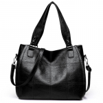 Kvaliteetsed naiste pehmest nahast suure mahutavusega &otilde;lakotid mitmekihiline klassikaline crossbody kott luksuslik disainerk&auml;ekott ja rahakott must