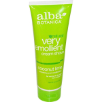 Alba Botanica Berry Emollient Shaving Cream, 227g, Coconut Lime, 1 unit green