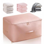 &Uuml;limalt ruumis&auml;&auml;stlik isepakkiv organiseerija, 2024 pakkimiskott, suured isepakkivad liigutatavad organiseerimiskotid suletekkidele, riietele, tekkidele L roosa