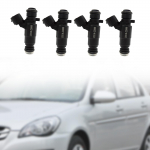 4x K&uuml;tusepihustid 35310-22600 3531022600 Hyundai Elantra XD Getz TB jaoks