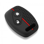 Honda Jazz FRV Accord Civic CR-V 2008 Crz Insight Fit SRV Chord 7 Gr8 150 R jaoks Silikoonist 2 nupuga autov&otilde;tmehoidja kate kaugjuhtimispuldile must