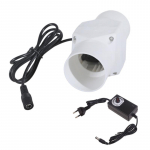 Vaikselt t&ouml;&ouml;tav Inline-toru ventilaator, 58m&sup3; k&ouml;&ouml;kidele ja t&ouml;&ouml;kodadele 20/25/32/40/46 mm avade jaoks US