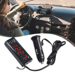 J&auml;lgige oma auto tervist nagu kunagi varem Kolm &uuml;hes auto LED-komplekt termomeetri pingemonitori ja digitaalkellaga CHINA