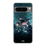 Coque - MANIACASE - Google Pixel 8a Pro - Silicone - Souple - Demon Slayer