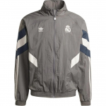 adidas Real Madrid 2024/25 Lifestyler Anthem Treeningjakk S&uuml;si Mehed Streetwear JI9479 S