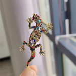 Wind Gecko Corsage Animal Lizard Pross T&auml;is teemandisulamist meeste ja naiste r&otilde;ivatarvikud