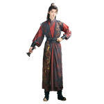 Hiina Song-d&uuml;nastia stiilis Hanfu Jacquard-ristkraega tikitud v&otilde;itluskunstide &uuml;likond 2XL mitmev&auml;rviline