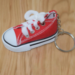 Mini Canvas Shose Ehted Moekott Aksessuaarid Shose ripats Ripats Unikaalne isikup&auml;ra v&otilde;tmehoidja kingituseks tarvikud punane