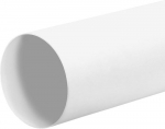 Ventilatsioonitoru - KOTARBAU - 1000 mm - &Uuml;mar PVC toru - Valge - 100 mm l&auml;bim&otilde;&otilde;t valge