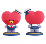 BT21 Mereteemaline figuurikollektsioon: TATA / COOKY / SHOOKY / RJ, Autentsed ametlikud kaubad, 60x12x53(mm), KPOP, KBeauty, tasuta proovid TATA