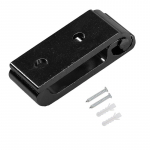 Kokkupandavad riidekonksud Seinakonksud rippuvate r&auml;tikukonksude jaoks Riistvara Tugev alumiiniumsulamist k&otilde;rvaklappide hoidiku konksud S h&otilde;be