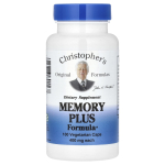 Christopher's Original Formulas, M&auml;lu Plus Valem, 800 mg, 100 Taimset Kapslit (400 mg kapsli kohta)