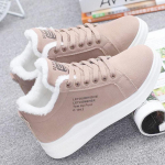 Tellige suurem talvised naiste poolsaapad Naiste soojad pl&uuml;&uuml;sist vulkaniseeritud jalan&otilde;ud vabaaja tossud naiste paeltega naiste lumekingad 35