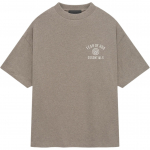 Fear of God Essentials Jersy &Uuml;mmarguse kaelusega T-s&auml;rk Helehall Meeste Topid 125HO244191F L