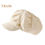 Naiste ajalehem&uuml;ts Reguleeritav visiir Berret M&uuml;ts Four Seasons hingav tipuk&uuml;bar Naistele T&uuml;drukutele Vintage vabaaja paberipoiss maalija Cabbie M&uuml;ts must