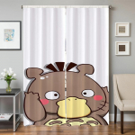 Kodu Interj&ouml;&ouml;r K&ouml;&ouml;gi Kardinad Elutuppa 2 Tk Pimendavad Kardinad Uksekardin P-psyduck Vahesein Magamistoa Kaunistus W50xH70cmx2pcs-CL