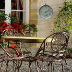 Round Large Wall Hanging Meter Temperature Humidity Hygrometer -30-50&deg;C/-20-120&deg;F to