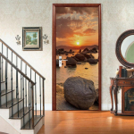 Keskkonnas&otilde;bralikud 3D-uksekleebised &ndash; isekleepuvad, veekindlad, &otilde;likindlad, saastumisvastased, saadaval on tuhandeid k&otilde;rglahutusega mustreid ja suurusi. 77*200, MT-367