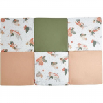 Maxi Tapis d'&eacute;veil Malin TINEO AMAZONIE 5en1 - Tapis &eacute;volutif multifonction - 120x180x5 cm valge