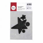 Kit.Poch.D&eacute;coup deep edge Stars&Circles , 1-6,8 x 1-6cm, sct.-LS 4pces