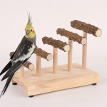 Parrot Playstand Bird M&auml;nguv&auml;ljak Kaasaskantav tegevuskeskus Puidust alus Kanaari saartele