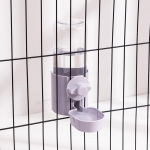Kassi ja koera automaatne rippuv vees&ouml;&ouml;turi komplekt Drinking fountain (about 500ML) lilla