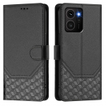 Nahast rahakotikott Vastupidav RFID-blokeeriv kaardihoidja P&otilde;rutuskindel tugijalg Kaitsev klappkaas Infinix Hot50 Pro Plus/Infinix Zero 40 Smart9 jaoks Infinix Hot 50 Pro Plus 4 must