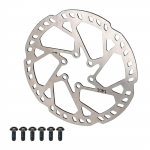 Roostevabast terasest jalgrataste ketaspiduri rootor kruvidega 140/160/180/203/220 mm jalgrattapiduri rootori adapter Lihtne paigaldada 140