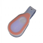 Silikoonklambriga riiete lamp Handsfree LED magnetiline taskulamp autole One Size kollane