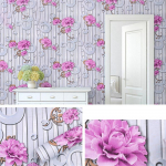 10m/20m PVC paksendatud Euroopa vintage lillega tr&uuml;kitud taust Isekleepuv tapeet Renoveerimiskleebised Hotelli sisekujundus 10M