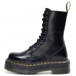 Naiste 1490 paksu tallaga 10 auguga mootorrattasaapad k&uuml;lgmiste lukkudega - paelkinnitusega, platvormiga, Briti stiilis pikkade saabastega. 43