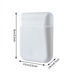 (SU)1PC Home Creative Sticky Hair Remover Manual Hair Remover Sweater Ball Remover One size valge