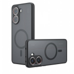 Magsafe magnetiline p&otilde;rutuskindel &uuml;mbris Redmi Note14 Pro Plus Note13 Pro 4G 13R Turbo 3 4 K80 K70 Ultra K70E jaoks, k&otilde;va p&otilde;rkera, matt kate, telefoni kest for Redmi Turbo 4 must