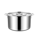 Roostevabast terasest k&ouml;&ouml;gitarbed Suur keedupott Paks raskeveokite keedupott Suure mahutavusega supipott kaanega 2 Inner Diameter 35cm / 13.8in