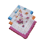 3tk lillelised taskur&auml;tikud r&auml;tikud 30*29cm elegantne vanaaegne klassikaline puuvillane Hanky ​​suvine kaasaskantav naiste igap&auml;evane k&auml;ter&auml;tik 3pcs