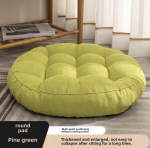 Ergonoomiline tatami toolipadi kontorisse ja elutuppa Large Square: 52x52cm, Thick 10-12cm