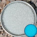 250g Pimedas Helendavad Kivid Aia Veeris Kivid Sise- V&auml;listingimustes Dekor Luminous Kivi Lillepoti Dekor, Bonsai Dekor 0.12-0.2inB 250g valge