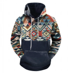 Moeprindiga avar meeste ja naiste pikkade varrukatega kapuutsiga kampsun S tumesinine v&auml;rv