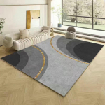 Moodne minimalistlik elutoavaip Lihtne hooldada Diivani ja kohvilaua vaip Majapidamises kulumiskindel ja libisemiskindel vaip 120 * 160cm