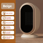 1200W K&otilde;rge v&otilde;imsusega Elektriline K&uuml;ttekeha Mini Kaasaskantav Kodumajapidamise Kahekiiruseline Reguleeritav K&uuml;tteventilaator Kontori Talvine Lauapealne K&uuml;ttekeha beež
