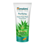 Himalaya Purifying Neem Face Wash with Neem and Turmeric for Occasional Acne, 5.07 oz (150 ml)