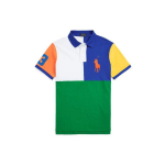 Polo Ralph Lauren SS22 V&auml;rviplokk L&uuml;hikeste varrukatega Polo S&auml;rk Meeste topid Mitmev&auml;rviline MNPOKNI1N821701-400 XS