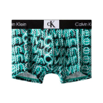 Calvin Klein Ck96 Seeria V&auml;ike Ruudukujuline Logo T&auml;he Tikand Prinditud Bokserid Meeste Alusp&uuml;ksid Sinine NB3406-AC5 S