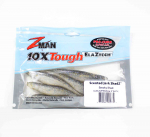 Zman Soft Lure Jerk ShadZ 5 tolli 5 / Pack Smoky Shad (2734)