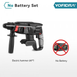 Yofidra 26MM Harjadeta Elektripuur L&ouml;&ouml;kpuur L&ouml;&ouml;kvasar Multifunktsionaalne Juhtmeta P&ouml;&ouml;rlev T&ouml;&ouml;riist Sobib Makita 18V Aku Pin-ile No battery option 1