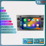 Hizpo Android 14 Autoraadio DSP Traadita Carplay Auto Opel Astra H J 2004 Vectra Vauxhall Antara Zafira Corsa C D Vivaro Meriva Veda jaoks G P2CP 4Core 2G 32G AI