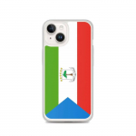 Coque T&eacute;lephone Drapeau Guin&eacute;e &eacute;quatoriale &ndash; iPhone 14
