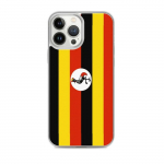 Coque iPhone &ndash; iPhone 13 Pro Max &ndash; Drapeau Ouganda &ndash; Supp &ndash; Mitmev&auml;rviline &ndash; Vertikaalne